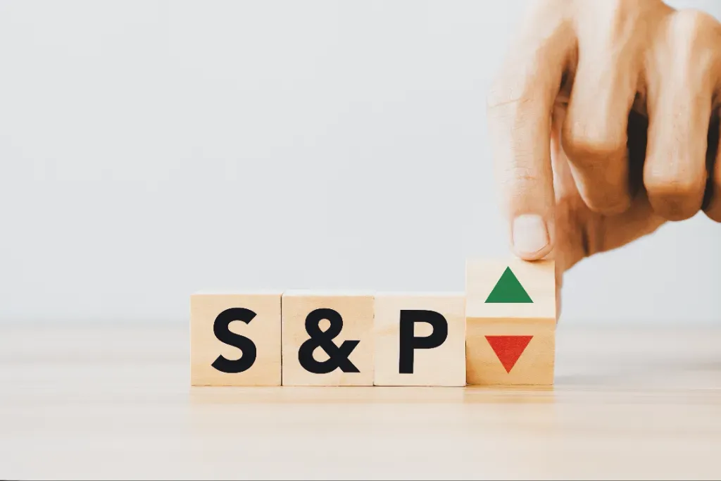 Grafika przedstawiająca indeks S&P 500
